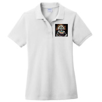 Dia De Los Muertos Aztec Warrior Calavera Mayan Mythology T Shirt Ladies Polo Shirt | Artistshot