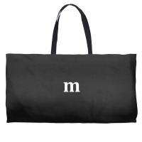 Funny Letter M Last Minute Halloween Group Costume Matching Weekender Totes | Artistshot