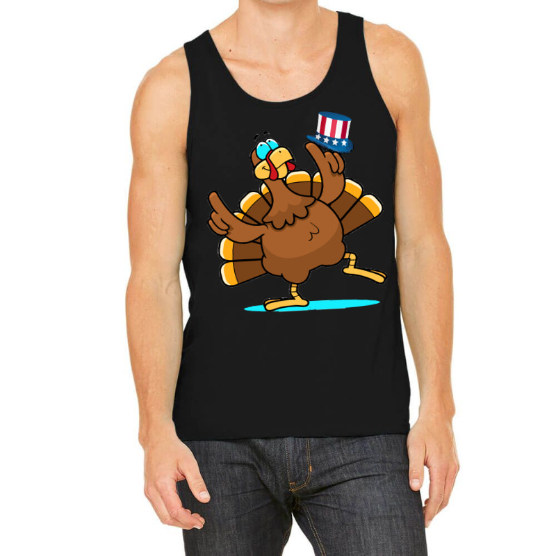 Thanksgiving Turkey Happy Thanksgiving Turkey Day Funny Gift Tank Top | Artistshot