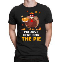 Thanksgiving Turkey Here For Pie Thanksgiving Funny Turkey Face Mask G T-shirt | Artistshot