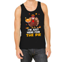 Thanksgiving Turkey Here For Pie Thanksgiving Funny Turkey Face Mask G Tank Top | Artistshot