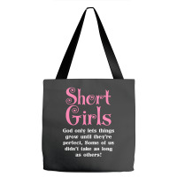 Short Girls God Only Lets Things Grow Up Tote Bags | Artistshot