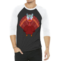 Thanksgiving Turkey I Am Not A Turkey 3/4 Sleeve Shirt | Artistshot