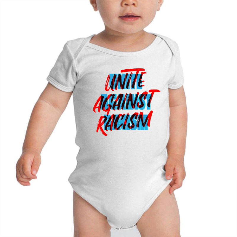 Unite Against Racism Baby Bodysuit by Jonz | Artistshot