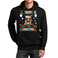 Ugly Merry Christmas German Shepherd Dog Xmas Dog Lover Christmas Unisex Hoodie | Artistshot