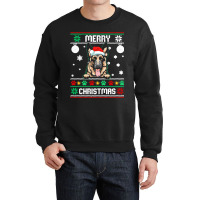 Ugly Merry Christmas German Shepherd Dog Xmas Dog Lover Christmas Crewneck Sweatshirt | Artistshot