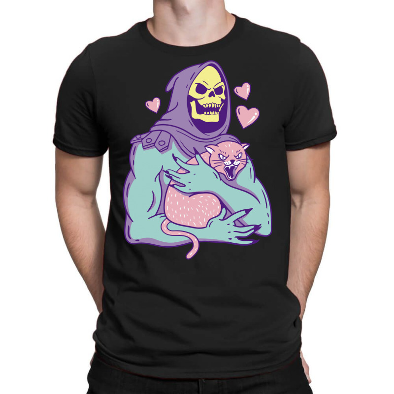 Skeletor's Cat Premium Scoop T-shirt | Artistshot