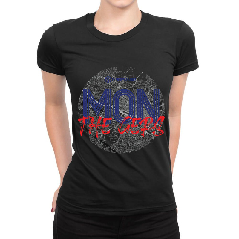 Mon The Gers Ladies Fitted T-Shirt by SEANMCDONOUGH | Artistshot