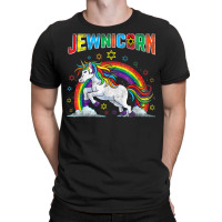 Jewnicorn Jewish Unicorn Hanukkah Chanukah T-shirt | Artistshot