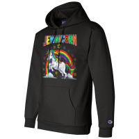 Jewnicorn Jewish Unicorn Hanukkah Chanukah Champion Hoodie | Artistshot