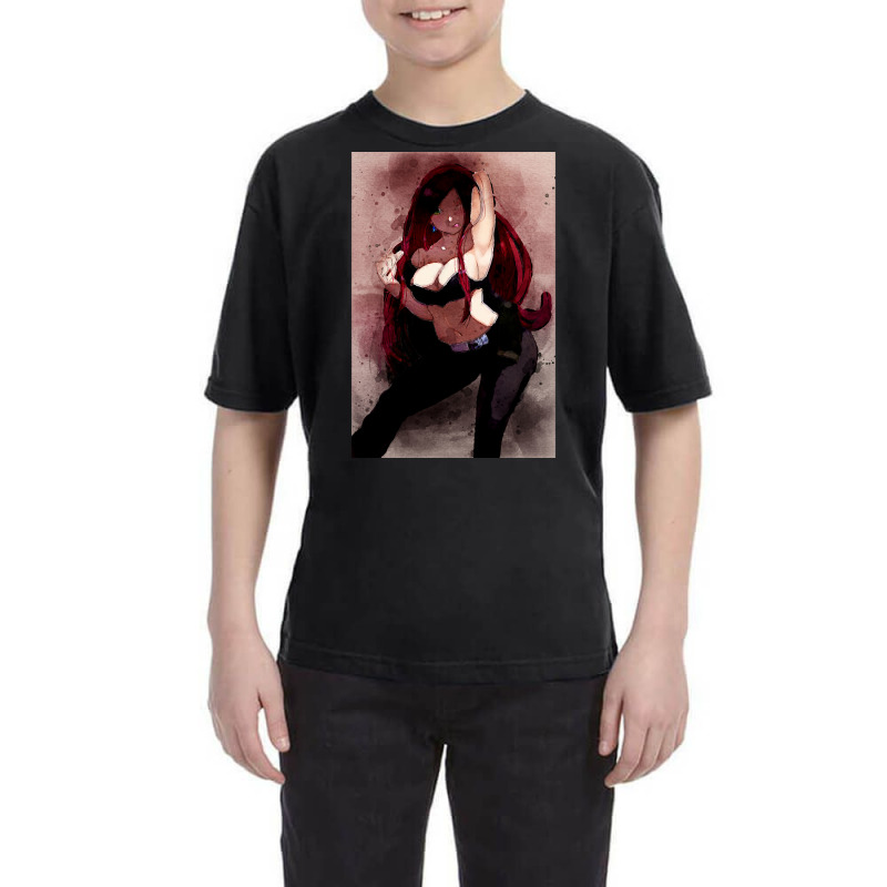 Katarina Anime Watercolor Youth Tee by guppiessetting | Artistshot