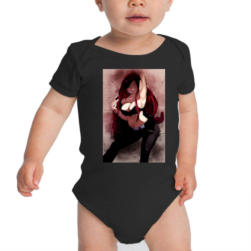 Katarina Anime Watercolor Baby Bodysuit by guppiessetting | Artistshot