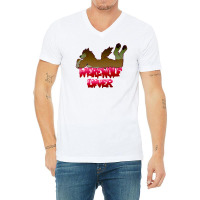 Werewolf Lover (candy) V-neck Tee | Artistshot