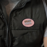 Great Dads Get Promoted To Papa Oval Patch | Artistshot