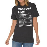 Chopped Liver Nutrition Facts Jewish Kosher Food Hanukkah Vintage T-shirt | Artistshot