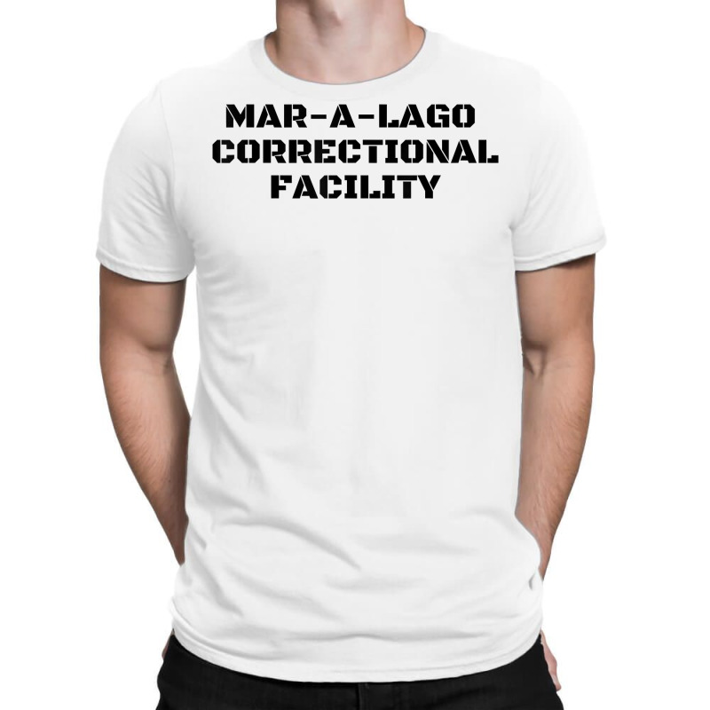 Funny Mar A Lago Correctional Facility   Trump Halloween T Shirt T-Shirt by melliebowleli | Artistshot