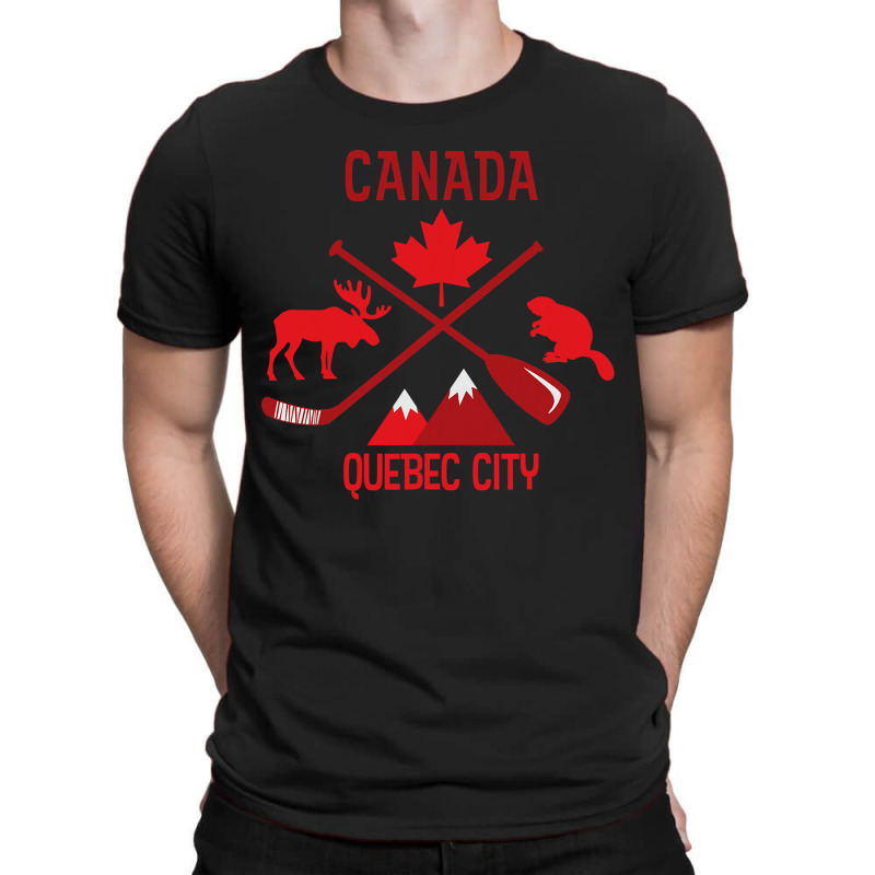 Quebec City Canada Product T-Shirt by cm-arts | Artistshot