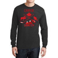 Quebec City Canada Product Long Sleeve Shirts | Artistshot