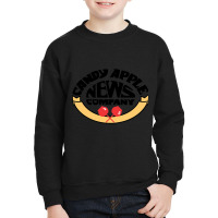 Candy Apple News Full Color Youth Sweatshirt | Artistshot