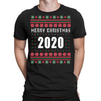 Merry Christmas 2020 Theme Pattern T-shirt | Artistshot