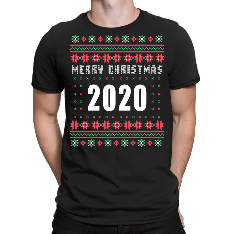 Merry Christmas 2020 Theme Pattern T-shirt | Artistshot