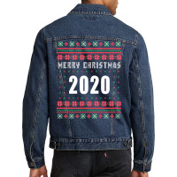 Merry Christmas 2020 Theme Pattern Men Denim Jacket | Artistshot