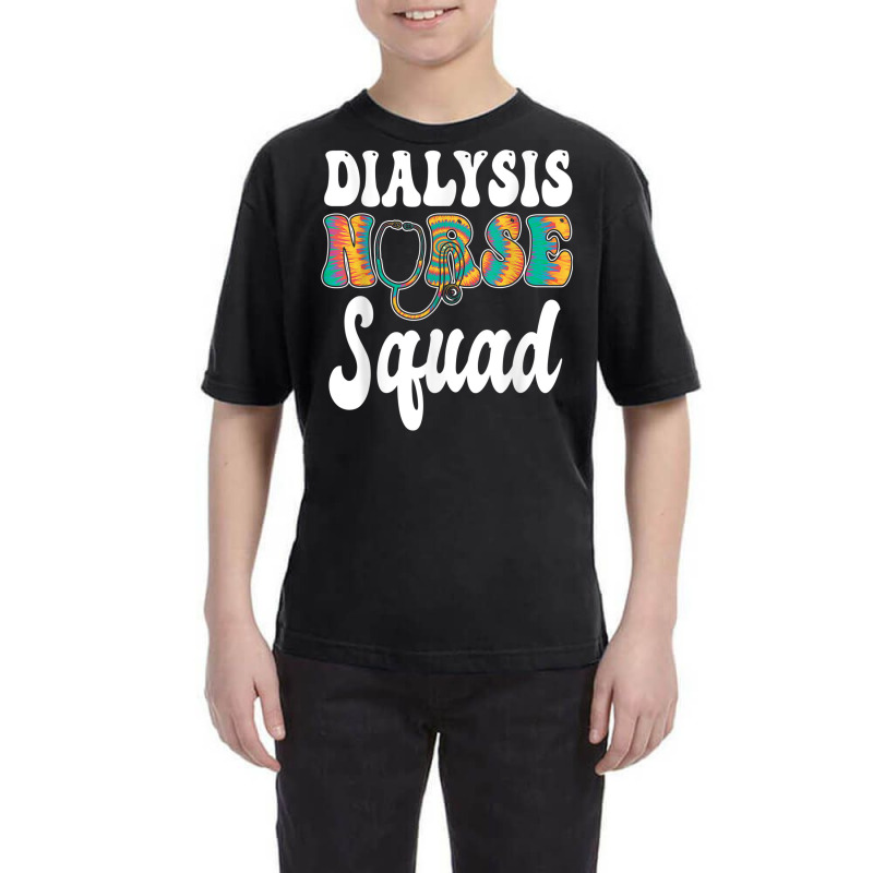 Nurse Squad Stethoscope Nursing Dialysis Nurse Youth Tee by August | Artistshot