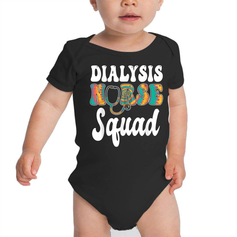 Nurse Squad Stethoscope Nursing Dialysis Nurse Baby Bodysuit by August | Artistshot