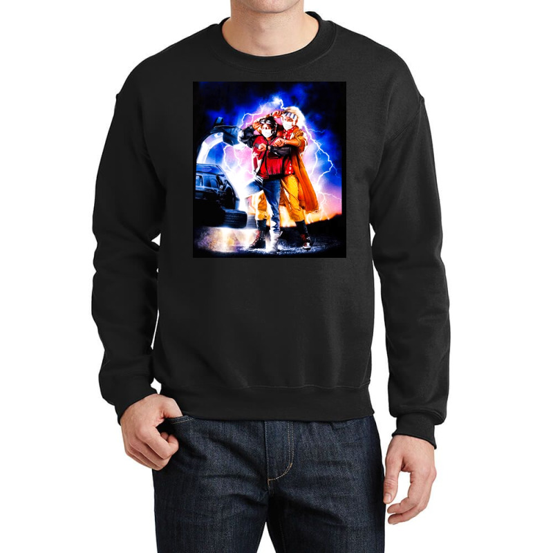 Back To The Future, Back, To The, Future, Back To The Futures, Back To Crewneck Sweatshirt by cm-arts | Artistshot