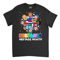 Hispanic Heritage Month Latin American Flag Kids Boys Girls T Shirt Classic T-shirt | Artistshot