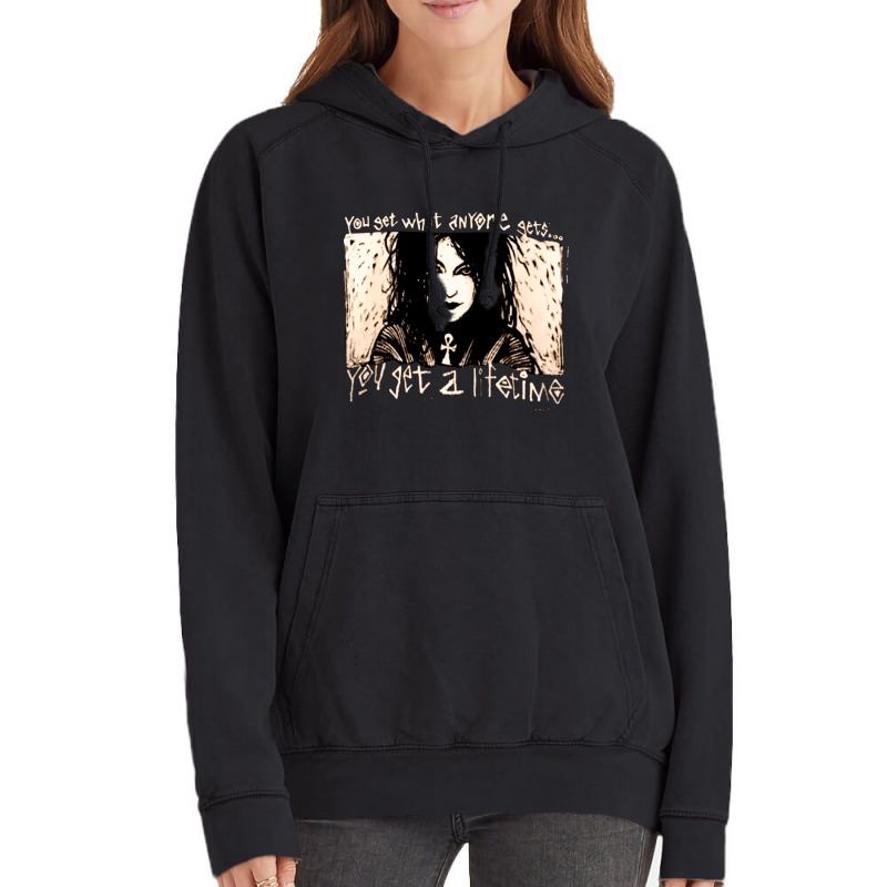 Death Sandman, You Get A Lifetime, Death, Sandman, You, Get A Lifetime Vintage Hoodie by cm-arts | Artistshot