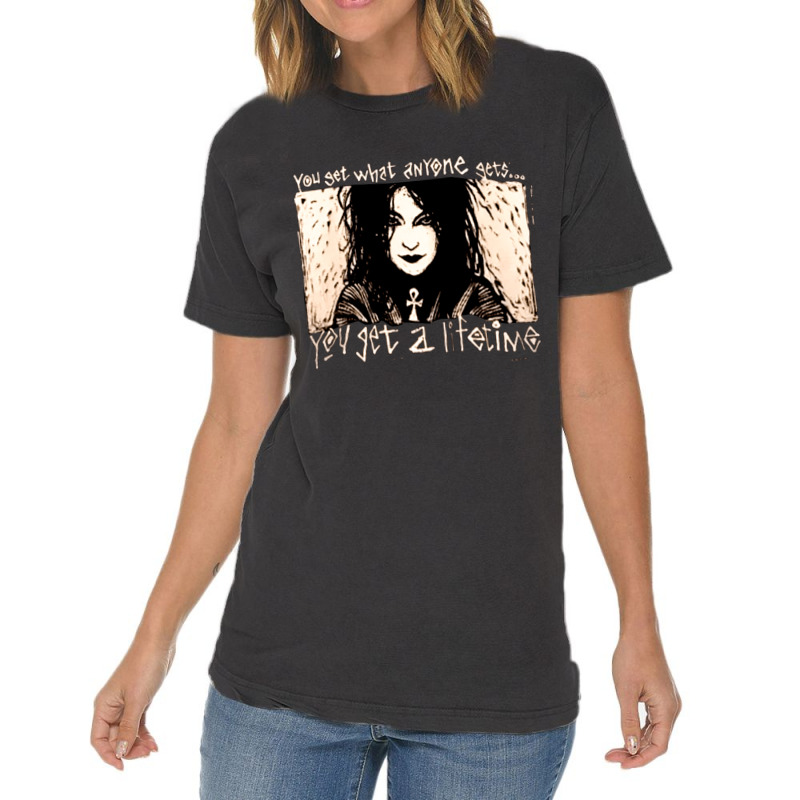 Death Sandman, You Get A Lifetime, Death, Sandman, You, Get A Lifetime Vintage T-Shirt by cm-arts | Artistshot