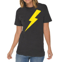 Lightning Bolt Yellow Print T Shirt Vintage T-shirt | Artistshot