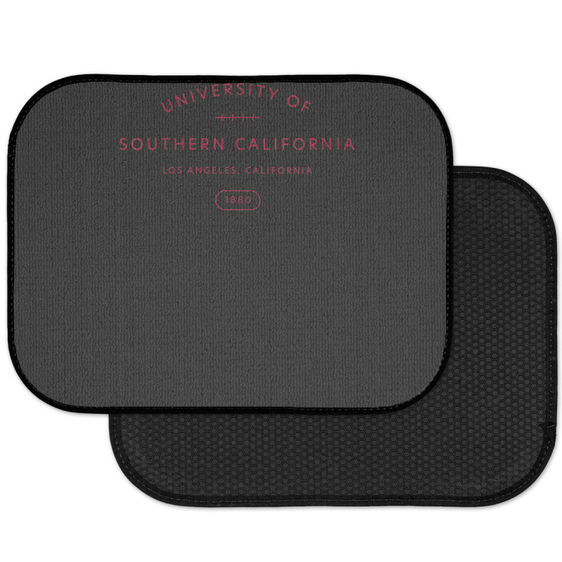 Usc Womens Cardinal 1880 Los Angeles California V-neck Rear Car Mat | Artistshot