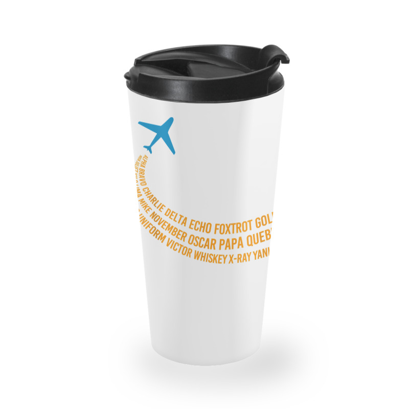 Phonetic Alphabet  Pilot Airplane T Shirt Travel Mug | Artistshot