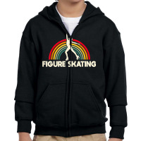 Ice Skater Figure Skating Dancing Youth Zipper Hoodie | Artistshot