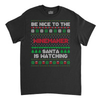 Xmas Gift For Winemaker Winemaker Ugly Sweater T Shirt Classic T-shirt | Artistshot