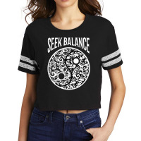 Yin Yang Spirit Mandala Native American Shamanic T Shirt Scorecard Crop Tee | Artistshot