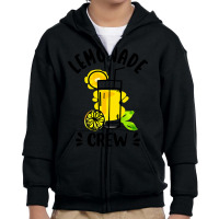 Lemonade Stand Boss Lemon Juice Gift Lemonade Crew Youth Zipper Hoodie | Artistshot