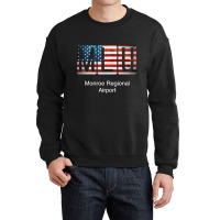 Mlu Monroe Regional Airport Crewneck Sweatshirt | Artistshot