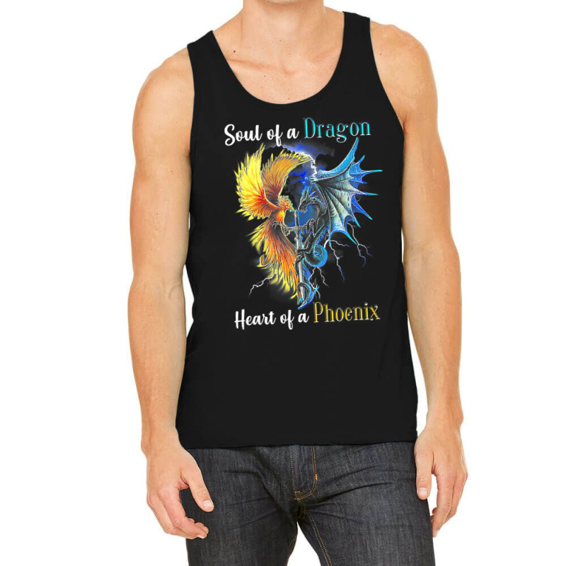 Soul Of A Dragon Heart Of A Phoenix Women Tank Top by cm-arts | Artistshot