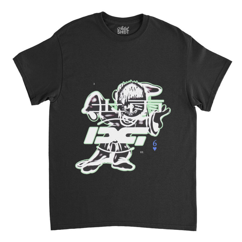 Rain Earth Dance (green  No Background)  Bladee Classic T-shirt | Artistshot