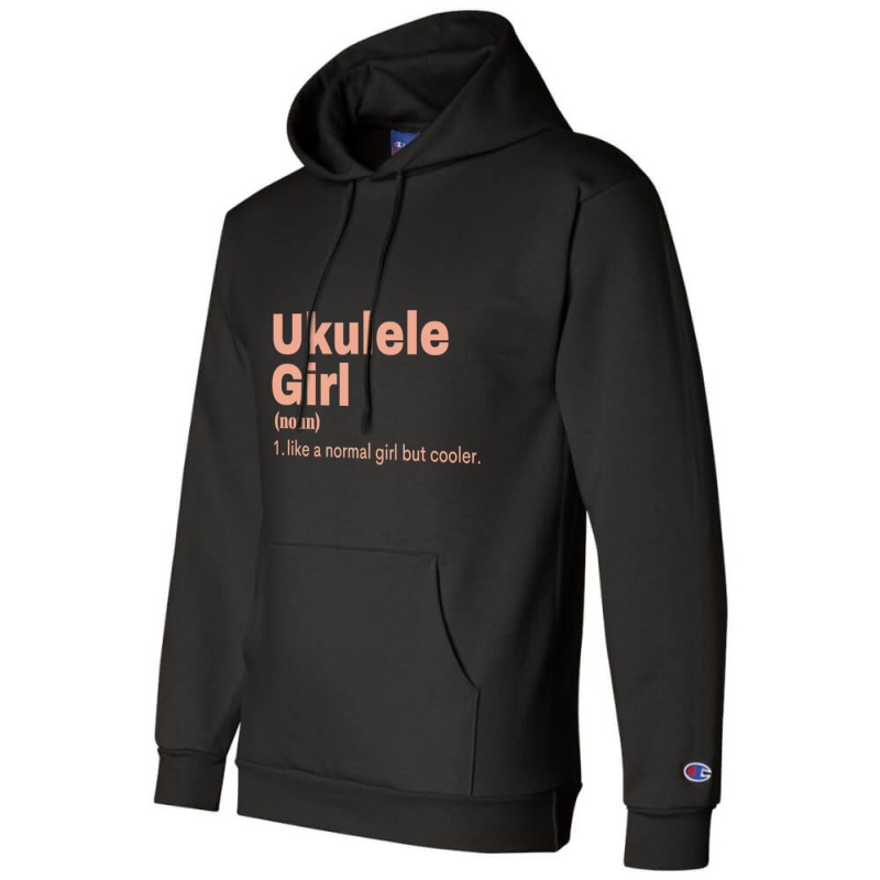 Ukulele  Girl - Ukulele Champion Hoodie by Crowley Tidwell | Artistshot