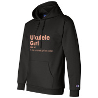 Ukulele  Girl - Ukulele Champion Hoodie | Artistshot