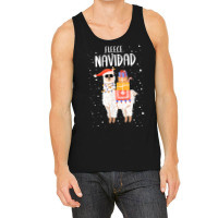 Fleece Feliz Navidad Llama Hispanic Christmas Cute Xmas T Shirt Tank Top | Artistshot