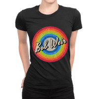 Vintage Style Circle - Bob Weir Ladies Fitted T-shirt | Artistshot