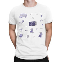 Light Purple School Subject  Pack T-shirt | Artistshot