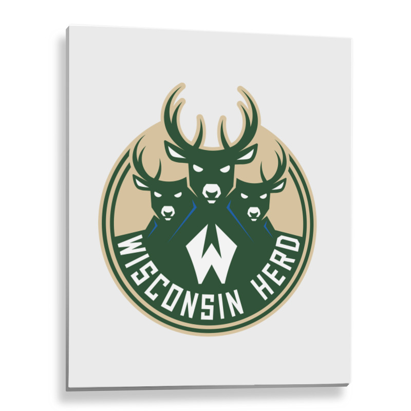 Wisconsin Herd Metal Print Vertical | Artistshot