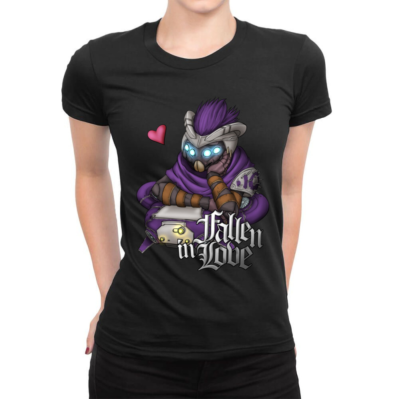 Fallen In Love Ladies Fitted T-Shirt by MONIQUEWORTH | Artistshot