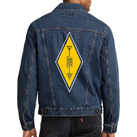 Morse Code Radio Ham Amateur Radio Operator Gift-s0onn Men Denim Jacket | Artistshot